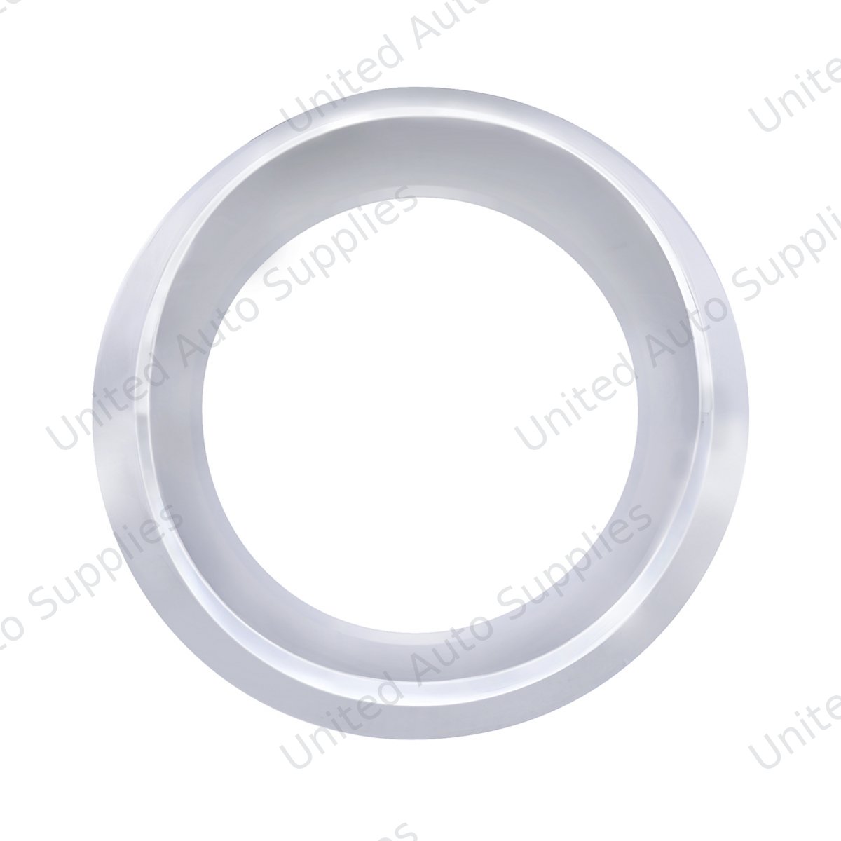 Chrome Small Gauge Cover With Visor For 2018-2023 Freightliner Cascadia