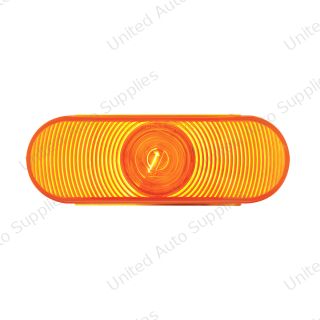 6" Oval Turn Signal Light - Amber Lens