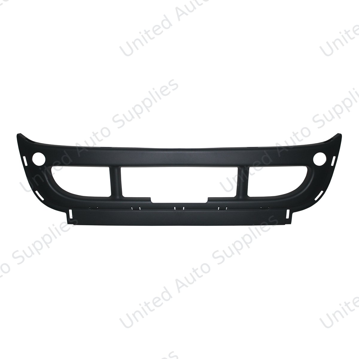 Center Bumper With Center Trim Mounting Holes For 2008-2017 Freightliner Cascadia