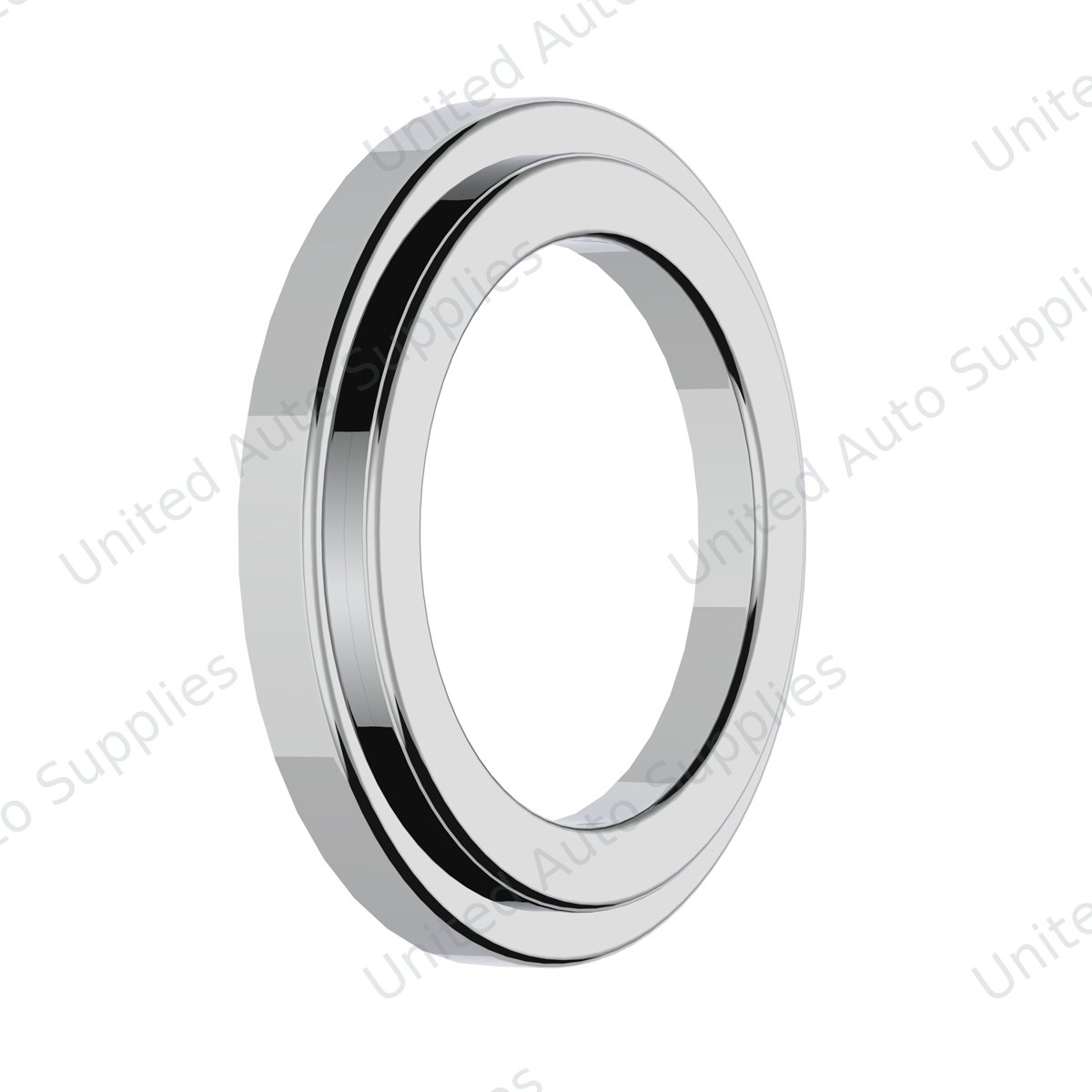 Chrome Plastic Small Gauge Cover Without Visor For Freightliner