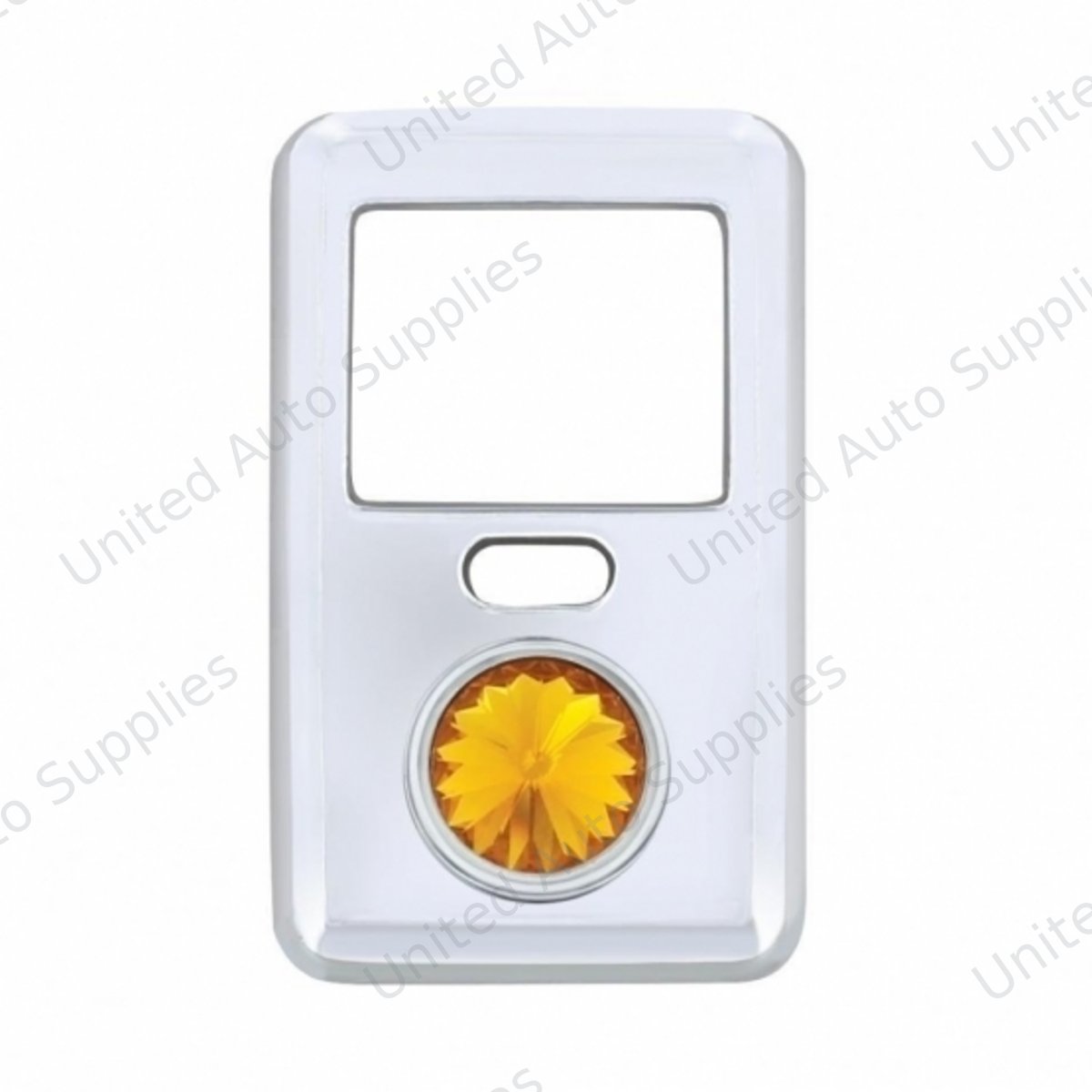 Rocker Switch Cover With Crystal For 1998-2018 Volvo VNL - Amber