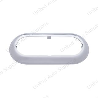 Oval Snap On Light Bezel