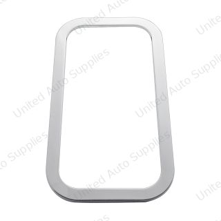 Stainless Steel Exterior View Window Trim For 2005+ Peterbilt (Bulk)