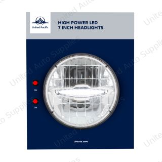 United Pacific 7" LED Headlight Display - 31513