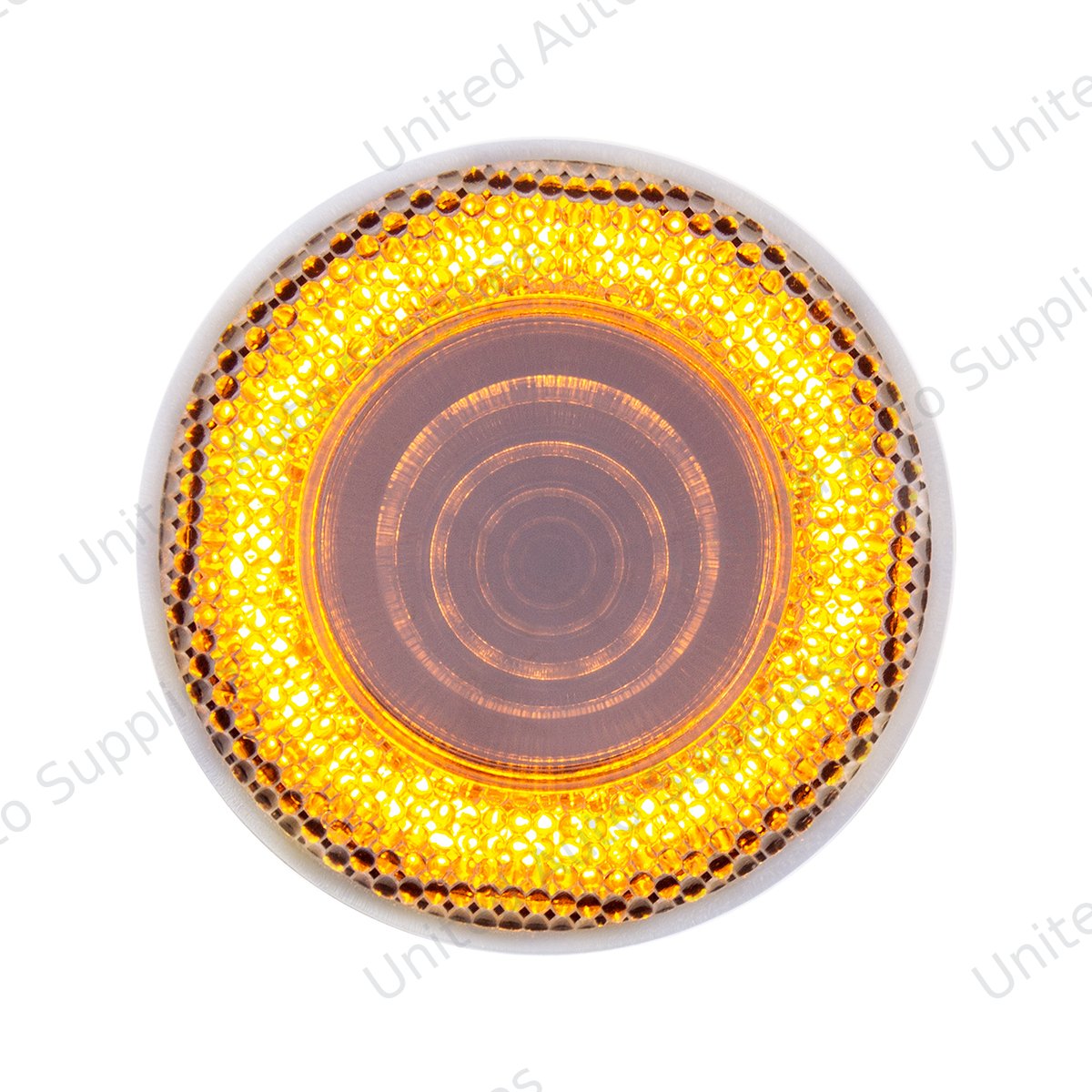 Mirage 12 LED 2.5" Clearance/Marker Light - Amber LED/Clear Lens