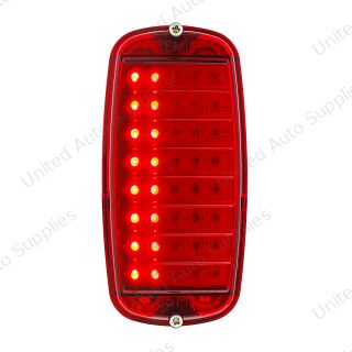 40 LED Sequential Tail Light Assembly For 1960-66 Chevy & GMC Fleetside Truck