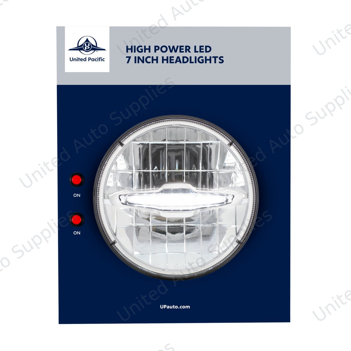 United Pacific 7" LED Headlight Display - 31513