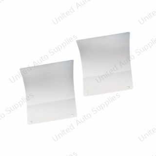 Stainless Peterbilt 579 Back Step Trim - Lower