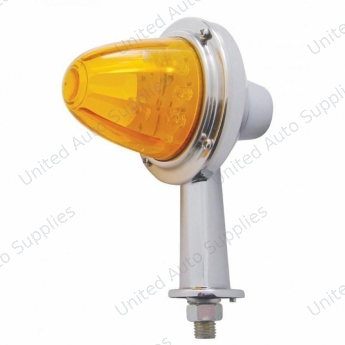 11 LED 2-1/8" Arm Watermelon Honda Light Kit - Amber LED/Amber Lens