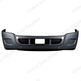 Complete 3-Piece Front Bumper Set Without Fog Light Hole For 2008-2017 Freightliner Cascadia