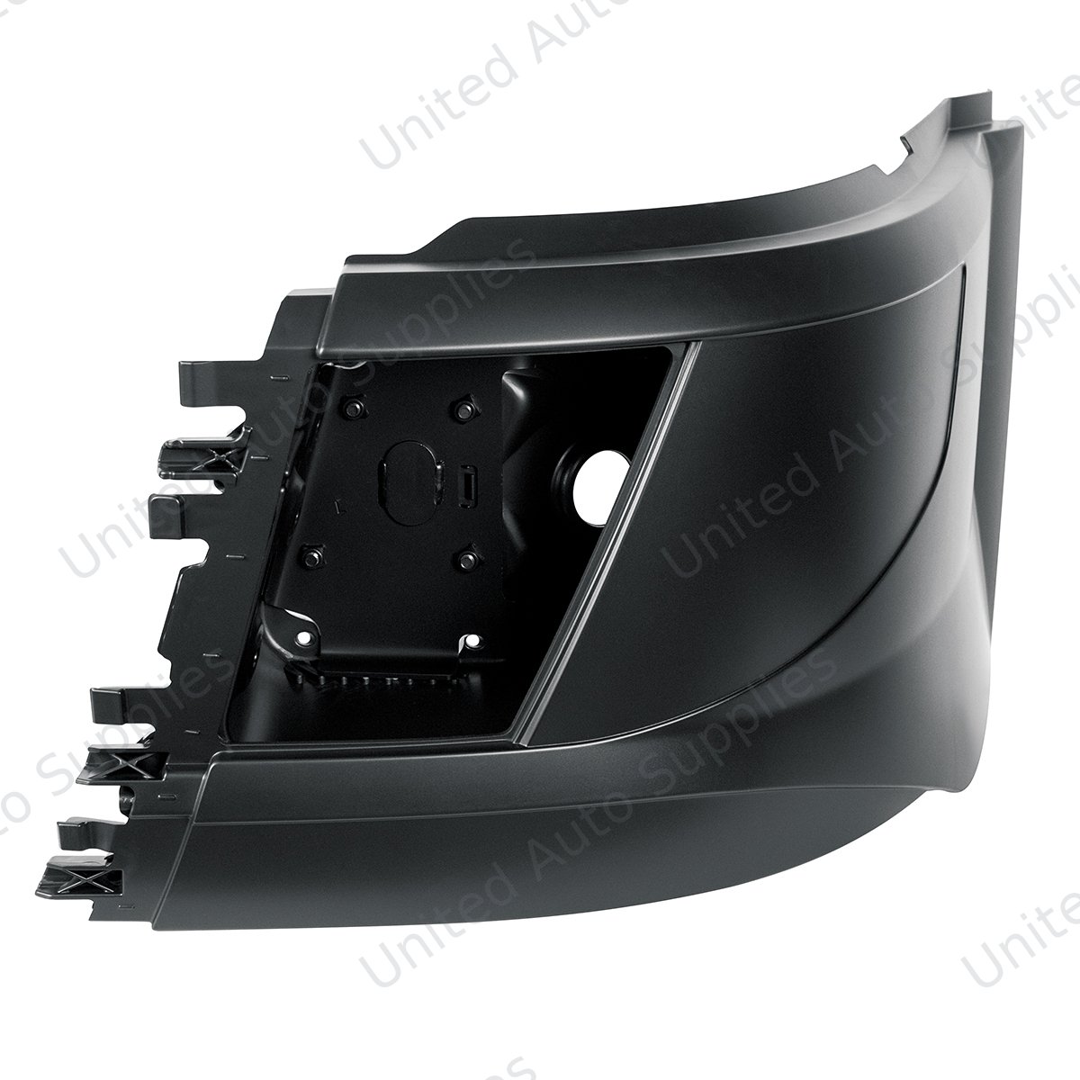 Bumper End With Fog Light For 2015-2017 Volvo VNL With Aero Style Bumper - Driver