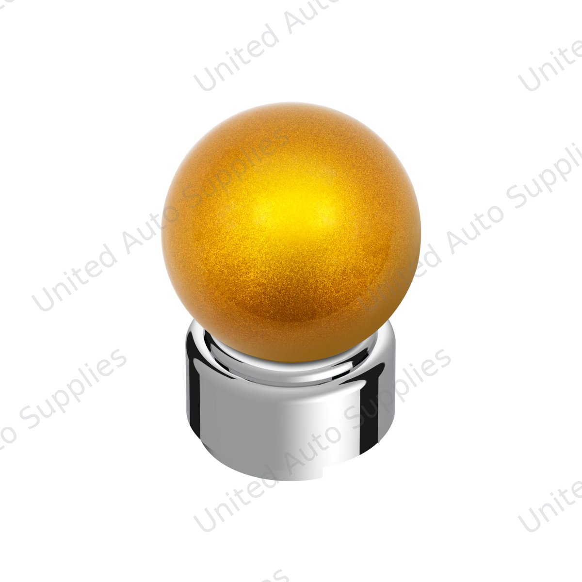 Thread-On Bristol Gearshift Knob with 9/10 Speed Adapter-Electric Yellow