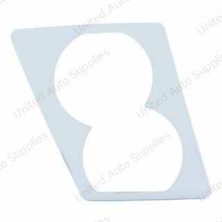 Chrome Daylight Running/Fog Light Cover For 2003-2017 Volvo VN/VNL - Passenger
