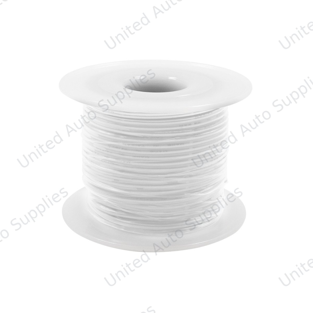 100 Ft. 16 AWG Long Primary Wire Roll - White