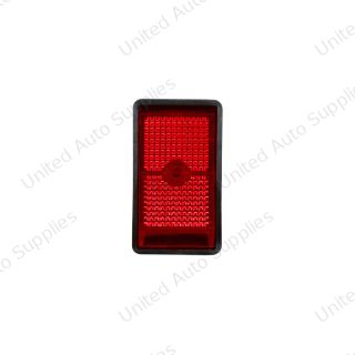 Red Illum Jumbo Rocker 16 Amp 12V S.P.S.T. On/Off 1 Pc.