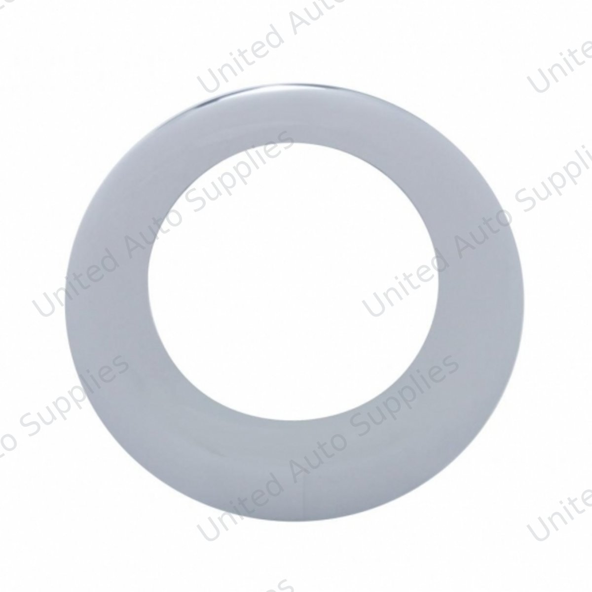 Chrome Twist-On Light Bezel For 2.5" Round Light Grommet