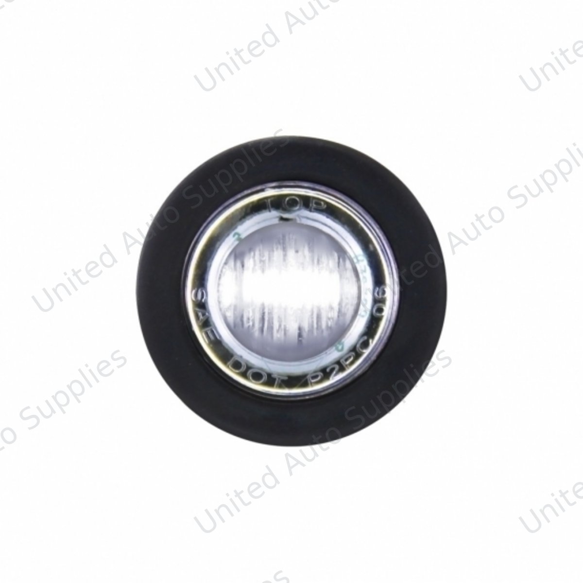 3 LED 3/4" Mini Light (Auxiliary/Utility) - White LED/Clear Lens