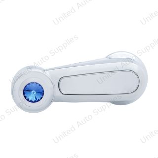 Window Crank With Blue Crystal For Peterbilt (2006+)