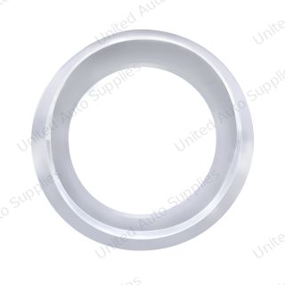 Chrome Small Gauge Cover With Visor For 2018-2023 Freightliner Cascadia