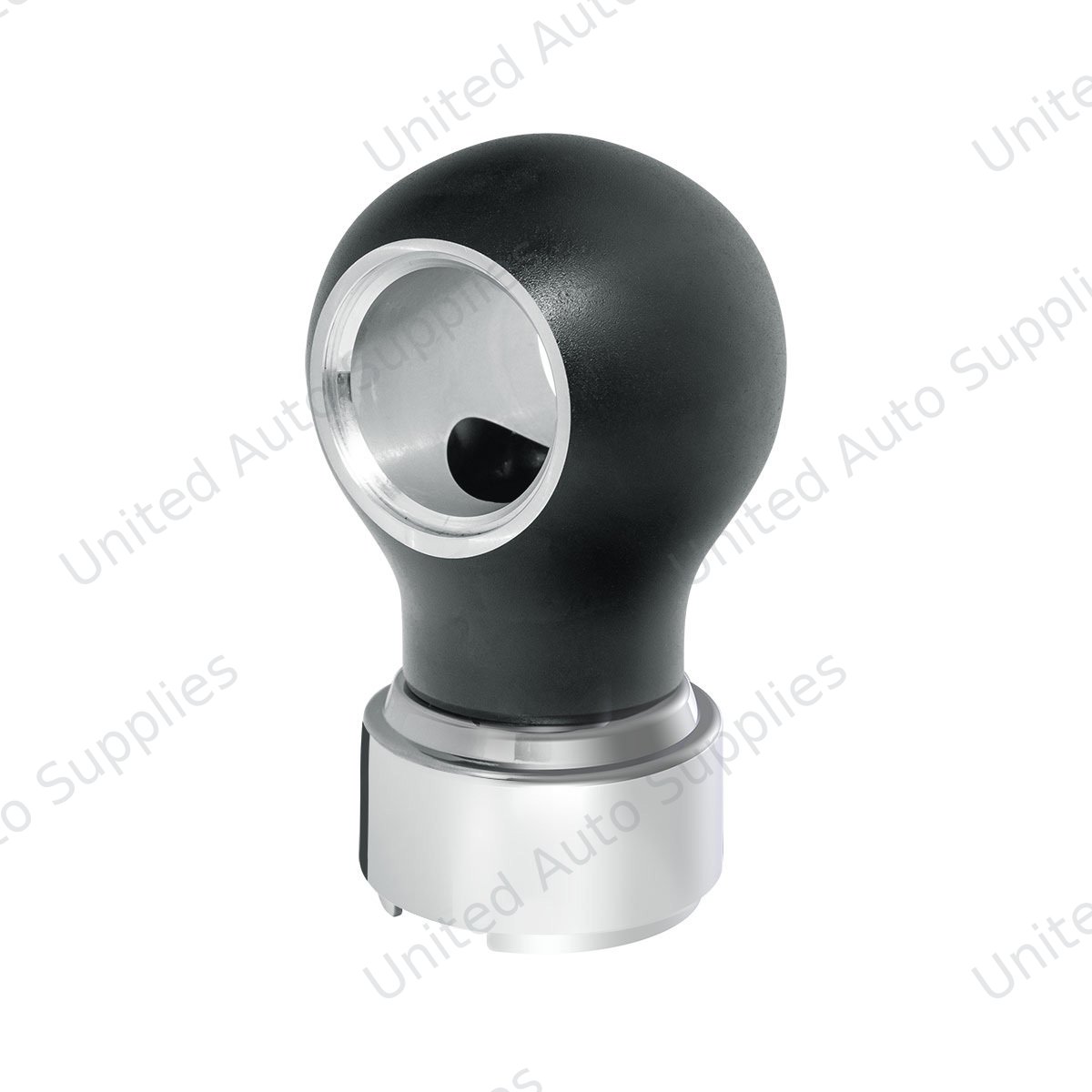 Thread-On Charlotte Gearshift Knob With 9/10 Speed Adapter-Matte Black