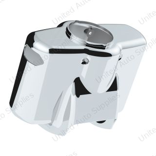 Chrome Plastic Upper Steering Column Cover For 1998-2005 Peterbilt 379/378,2005-2010 335,2000-2010 330