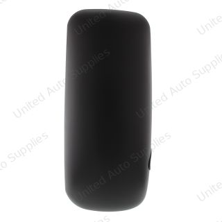 Matte Black Mirror Cover For 1990+ Kenworth T170/T270/T370/T440/T470/T600/T660/T800 - Passenger (Bulk)