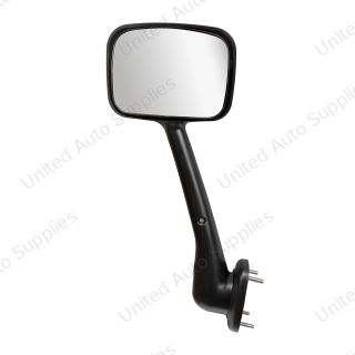 Chrome Hood Mirror Assembly With Sequential LED Turn Signal For 2008-2017 Freightliner Cascadia - Driver