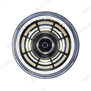 Abyss 4 LED 2" Round Clearance/Marker Light - White LED/Clear Lens