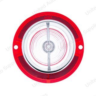 Backup Lens With Chrome Rim For 1963 Chevy Passenger Car