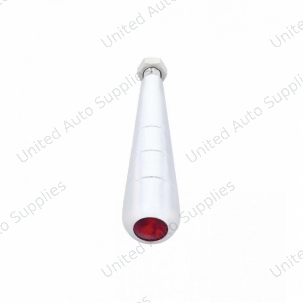 4-1/2" Trailer Brake Handle With Red Crystal