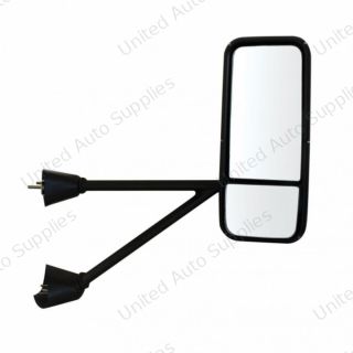 Chrome Heated Mirror Assembly For Kenworth T600/T660/T800 - Passenger