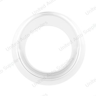Candy Color Small Gauge Cover With Visor-Pearl White