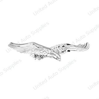 Chrome Plastic Eagle Accent