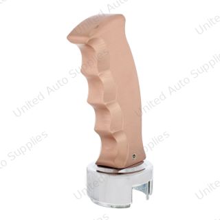 Pistol Grip Gearshift Knob With 13/15/18 Speed Adapter - Rose Gold