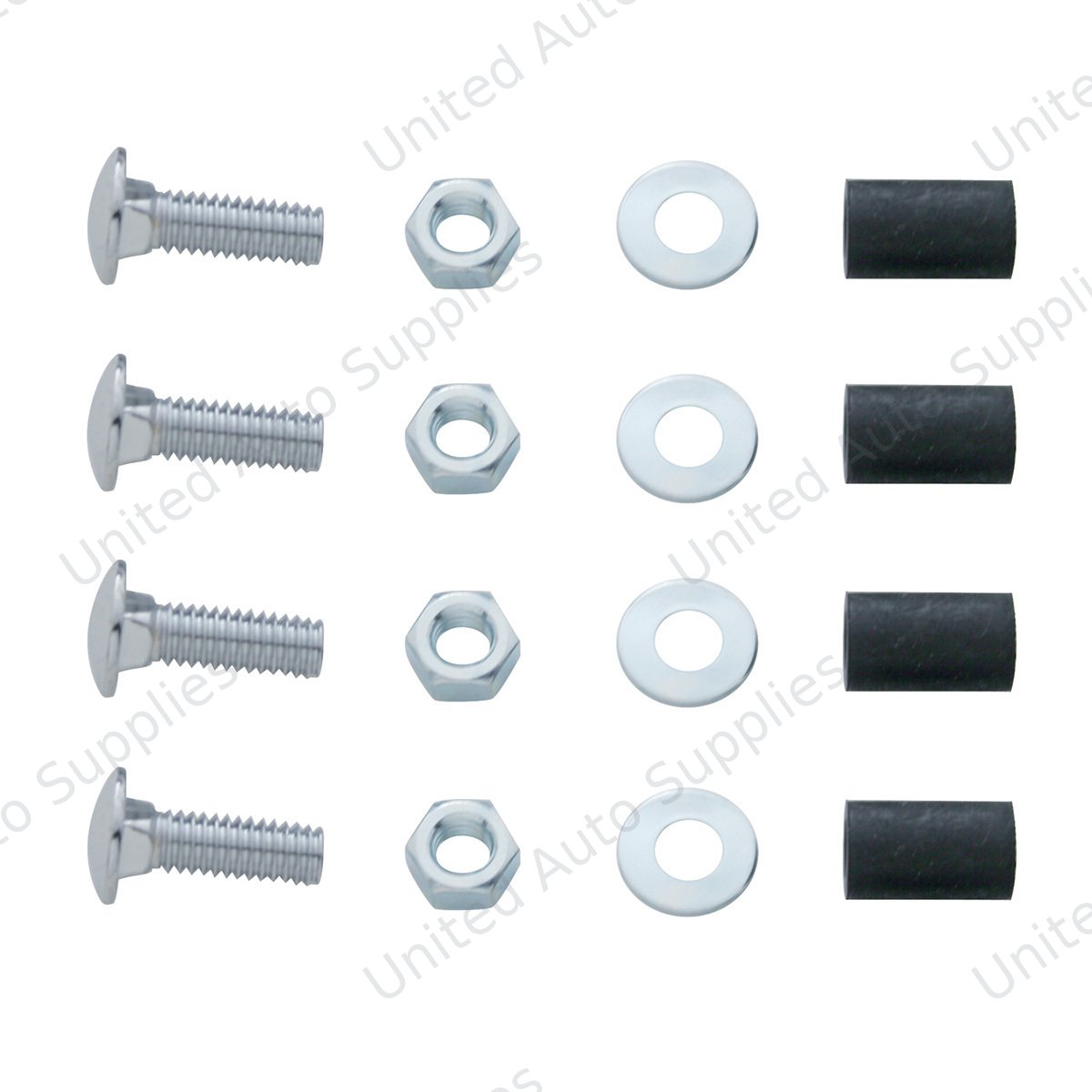 Top Mud Flap Plate Hardware - Bolt Thru