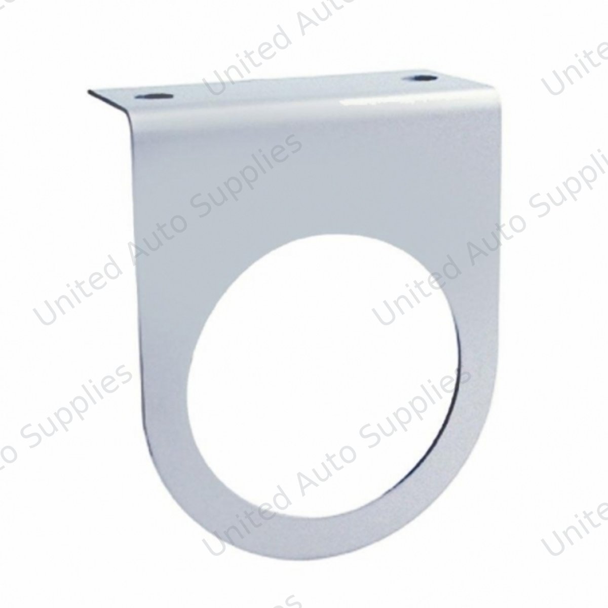 Stainless Steel Light Bracket With Single Cutout For 2.5" Light