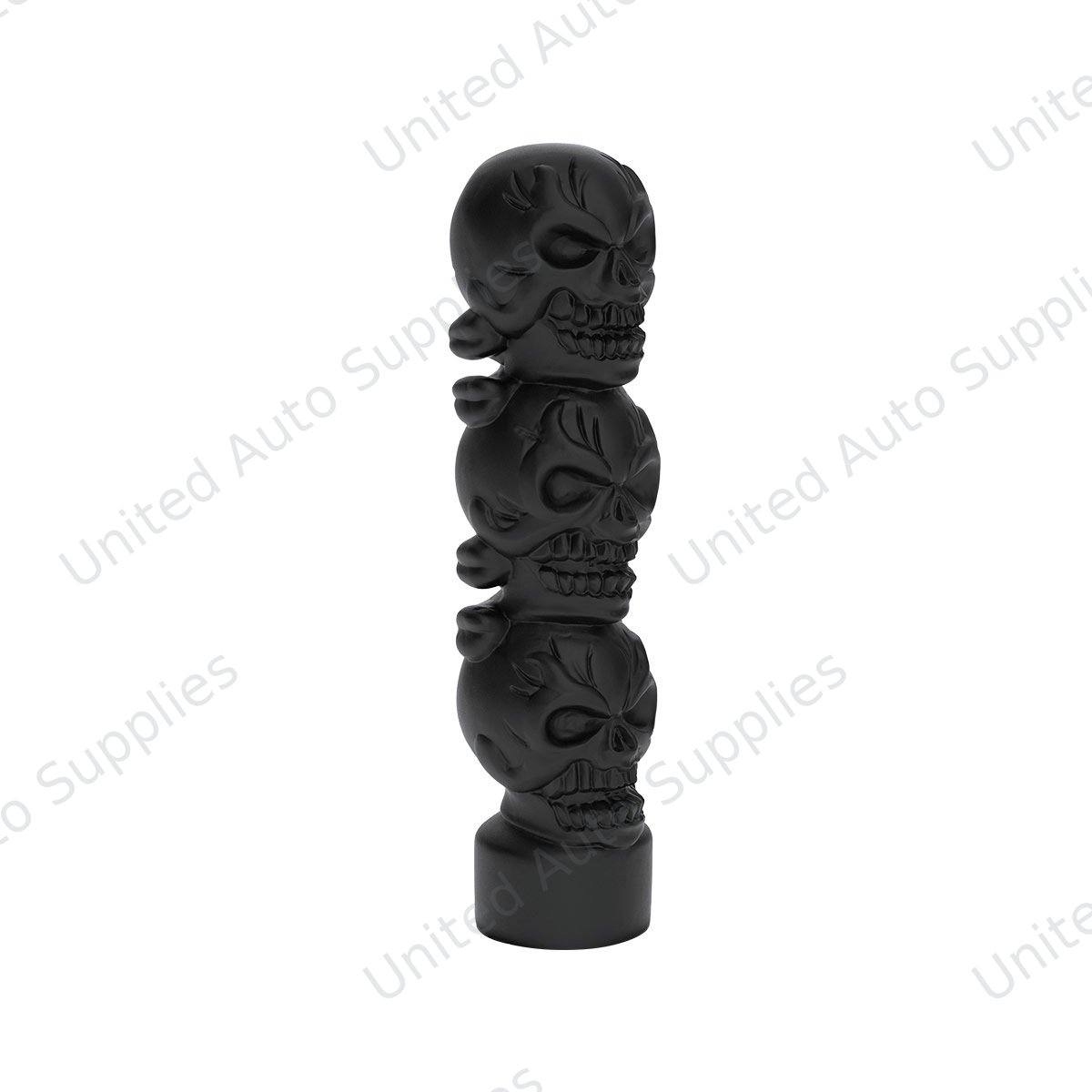 1/2"-13 Thread-On 3 Skull Candy Color Shift Knob-Matte Black