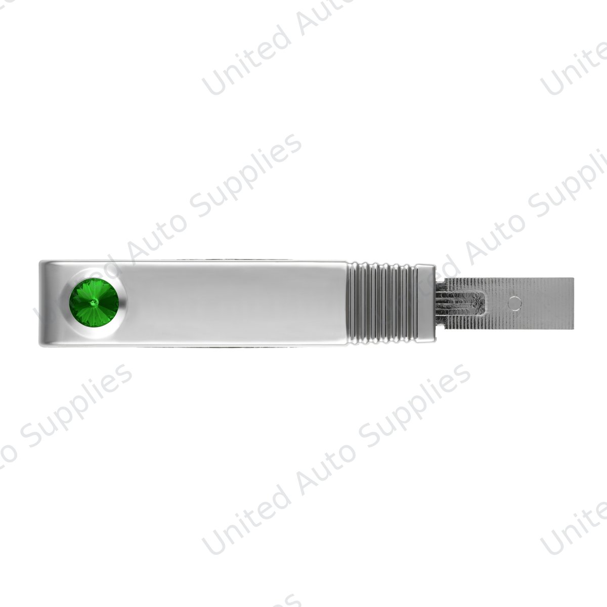 Turn Signal Lever Cover With Green Crystal