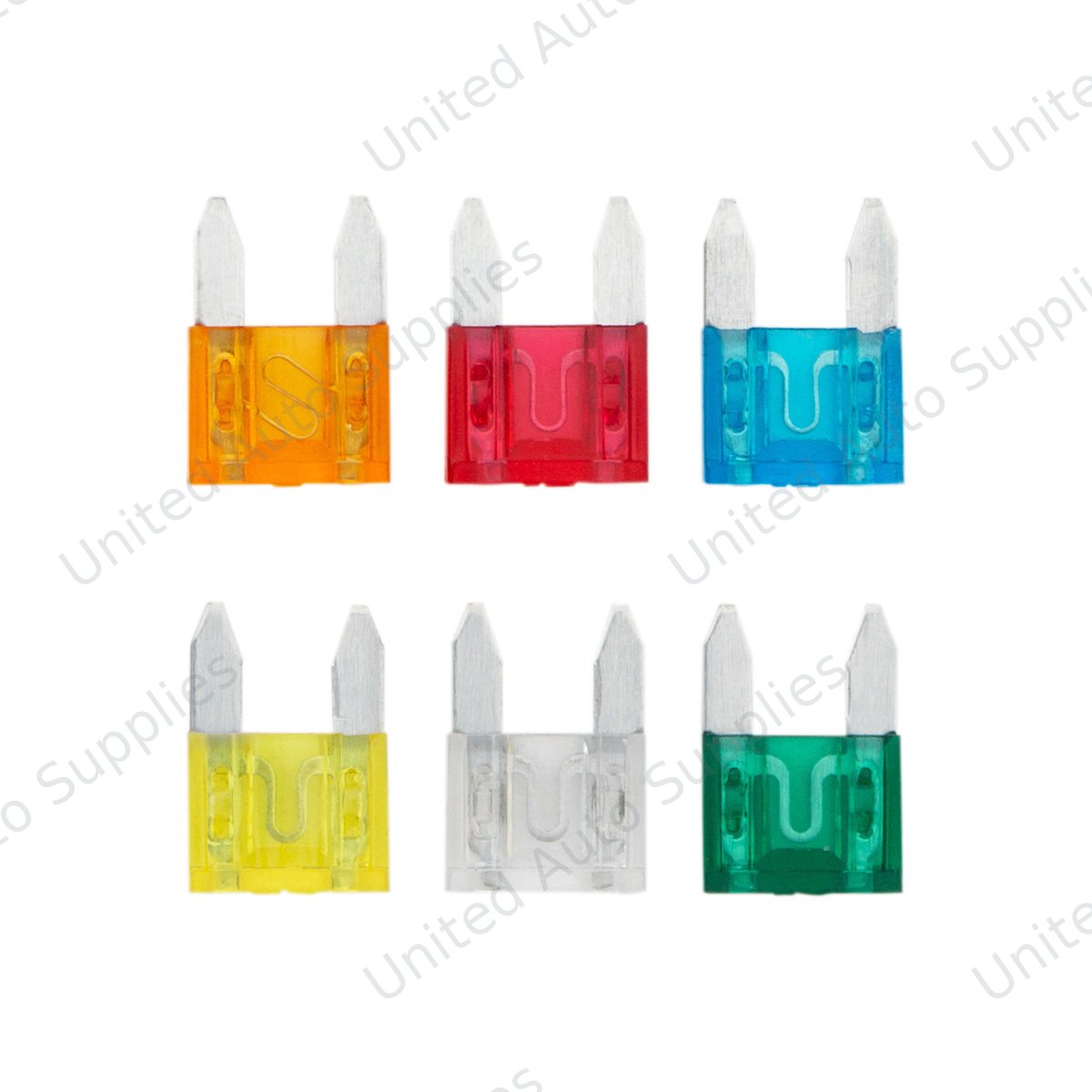 Mini Fuse Kit 5,10,15,20,25,30 Amp Fuses (6-Pack)