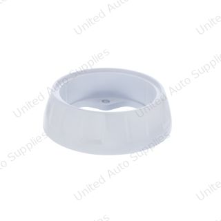 Steering Wheel Horn Bezel - Pearl White