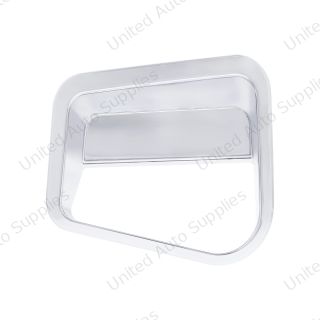Chrome Plastic Fairing Latch Cover For 2018-2024 Volvo VNL-Passenger Front