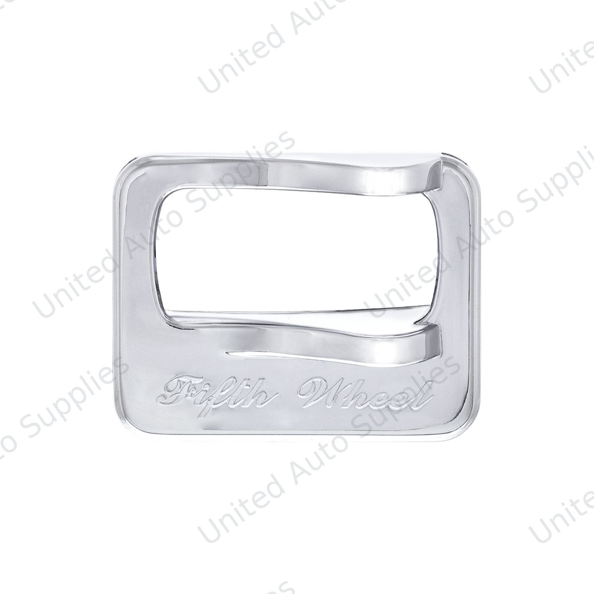 Chrome Plastic Rocker Switch Cover For Peterbilt - Fifth Wheel
