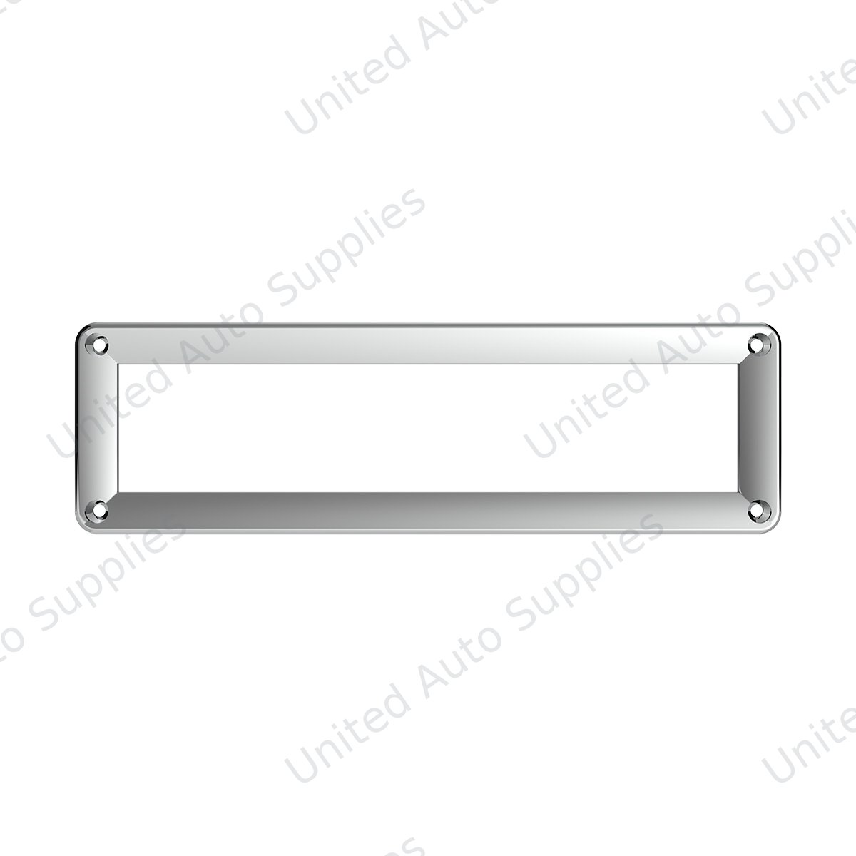 Chrome Plastic A/C Control Bezel