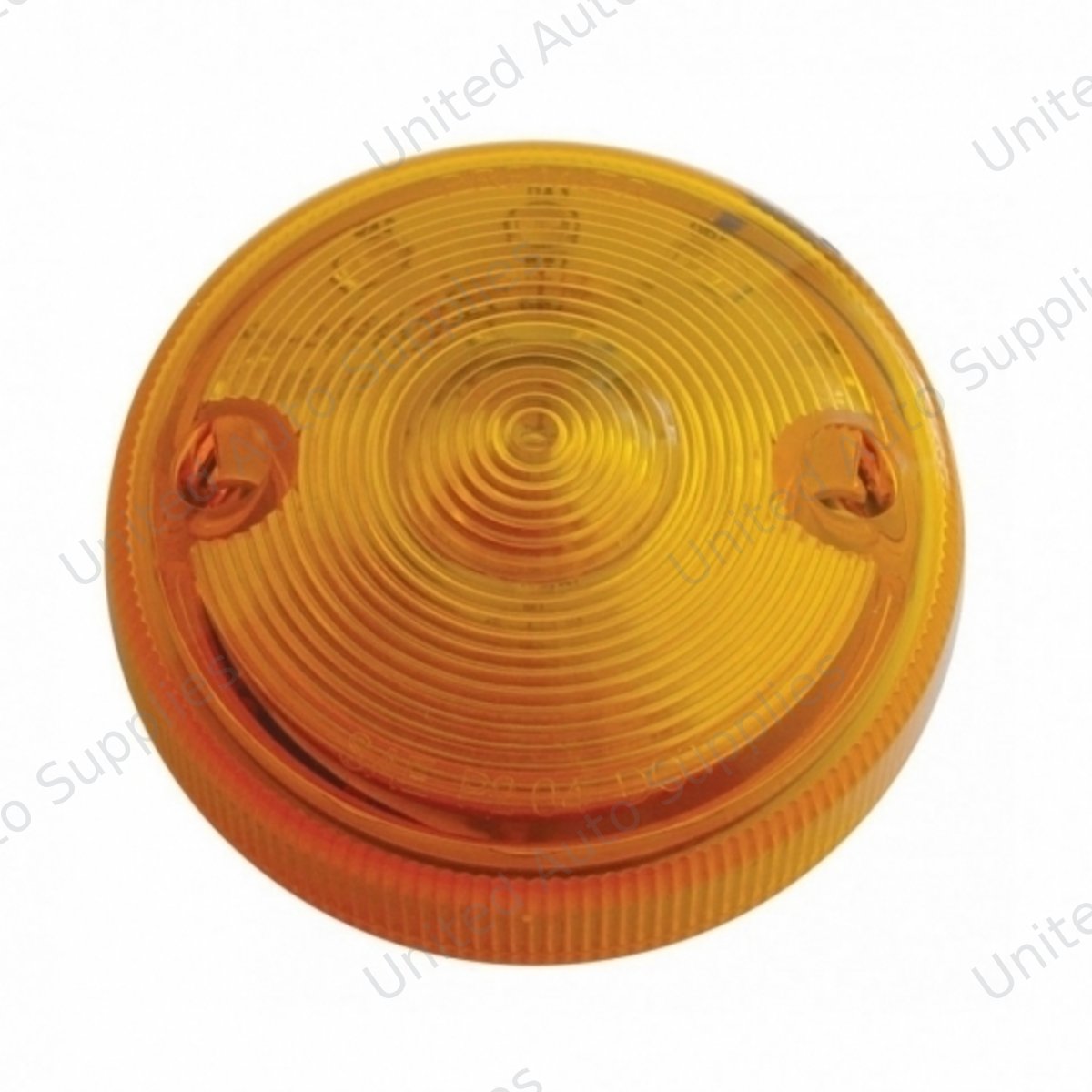 15 LED 3" Dual Function Single Face Light Only - Amber LED/Amber Lens