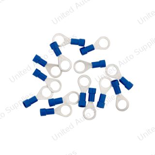 16-14 AWG 5/16" Stud Vinyl Ring Terminal (14-Pack)