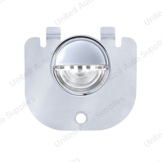4 White LED License Plate Light With 304 Stainless Steel Bracket For 1966-77 Ford Bronco