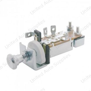 Chrome 12V & 6V Headlight Switch For 1947-59 Chevy & GMC Truck