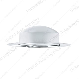 Chrome Dome Front Axle Cover 2PC Kit For 1-1/2" Nut Cover - Aluminum Wheel (2-Pack)