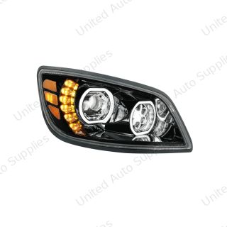High Power 10 LED Blackout Headlight For 2005-2021 Hino 238/258/268/338-Passenger