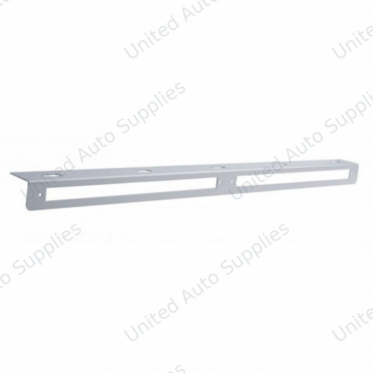 25-5/16" Stainless Light Bracket With Two 12" Light Bar Cutouts (Bulk)